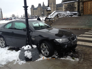 Illustration for article titled Canadian Senator Falls Asleep Driving BMW on Parliament Hill